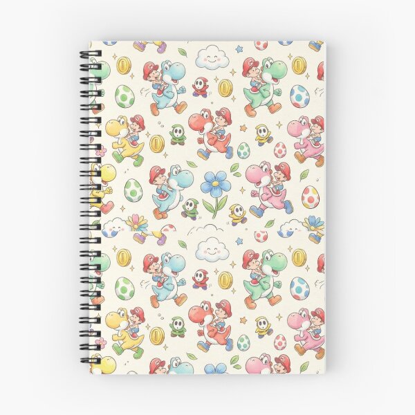 Item preview, Mario Fluid Art Marine Pattern - Cheep Cheep and Blooper designed and sold by conamor-bymel.