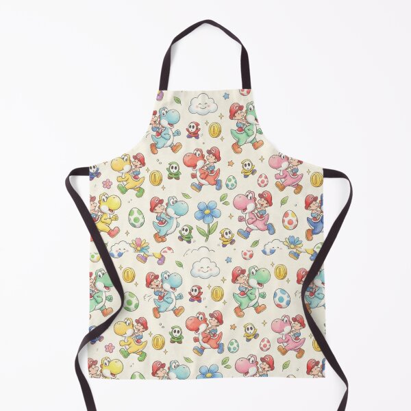 Item preview, Mario Fluid Art Marine Pattern - Cheep Cheep and Blooper designed and sold by conamor-bymel.