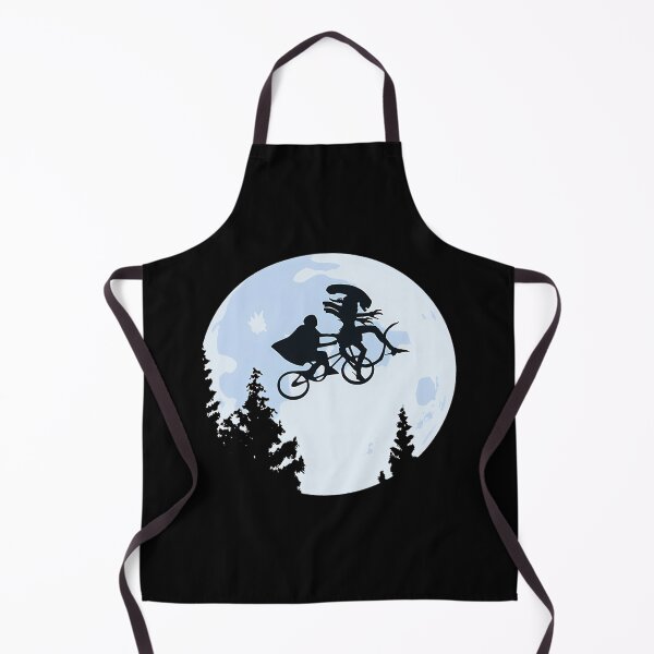 Artikelvorschau, Xenomorph-Fliegendes Fahrrad Vollmond Parodie-Poster entworfen und verkauft von MorbyGanaWho.