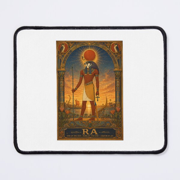 Item preview, Ra – Egyptian Sun God | Egyptian Revival Art Mythology Print designed and sold by Urbantheseus.