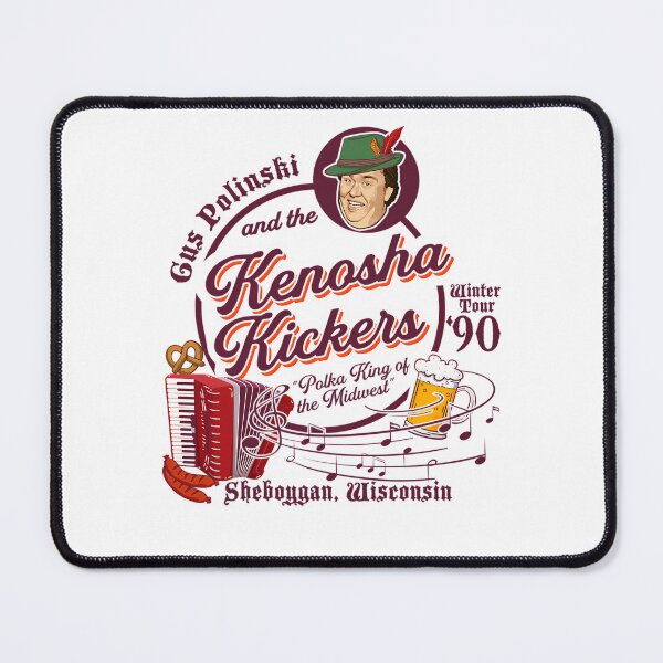 Item preview, Kenosha Kickers Polka King Of The Midwest Poster designed and sold by MorbyGanaWho.