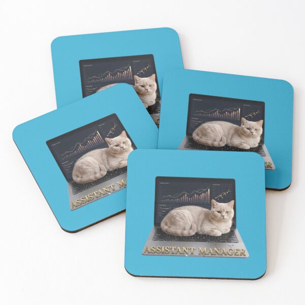Item preview, Gato subgerente - Divertido gato de oficina acostado sobre una laptop (Arte) designed and sold by Northern Glow Art.