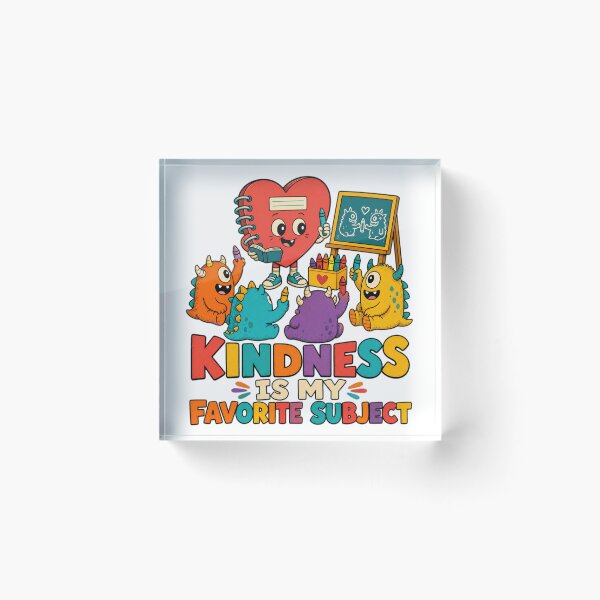 Item preview, Back to School Kindness Is My Favorite Subject designed and sold by Uglyandcute.