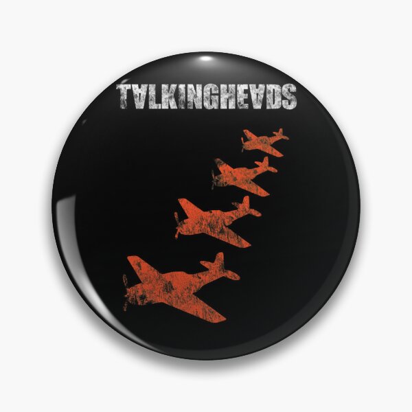 Item preview, Talking Heads Red Propeller Airplanes Poster designed and sold by MorbyGanaWho.