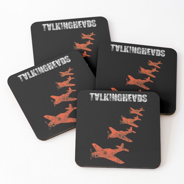 Item preview, Talking Heads Red Propeller Airplanes Poster designed and sold by MorbyGanaWho.