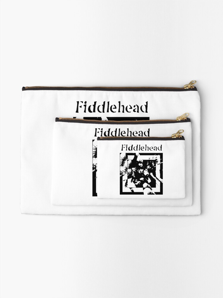 Thumbnail 2 of 4, Zipper Pouch, Fiddlehead Band designed and sold by Geometricae.