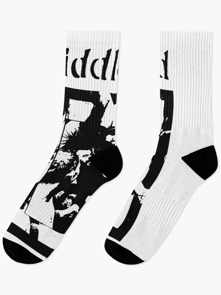 Thumbnail 1 of 5, Socks, Fiddlehead Band designed and sold by Geometricae.