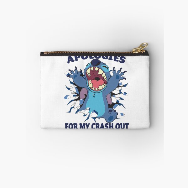 Item preview, Disney Stitch Apologies for My Crash Out Funny Meme designed and sold by GoldenField41.