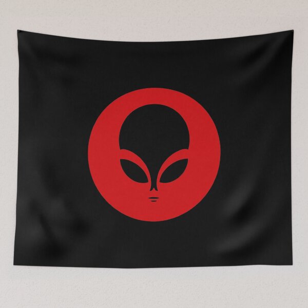 Item preview, Logotipo icónico del alienígena gris designed and sold by abby-thorns.
