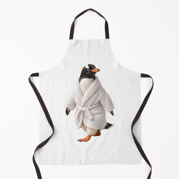Item preview, Relaxing Bathrobe Gentoo Penguin designed and sold by Sillytoe.