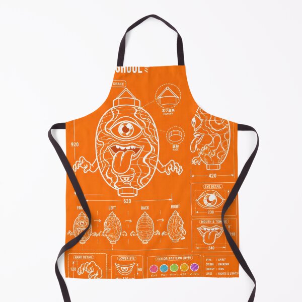 Item preview, Japanese Yokai Blueprint Chochin Obake Lantern Diagram designed and sold by OddGarage.