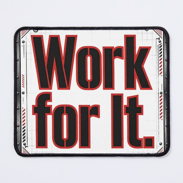 Item preview, Work For It designed and sold by Geordesign.