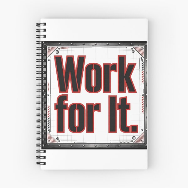 Item preview, Work For It designed and sold by Geordesign.