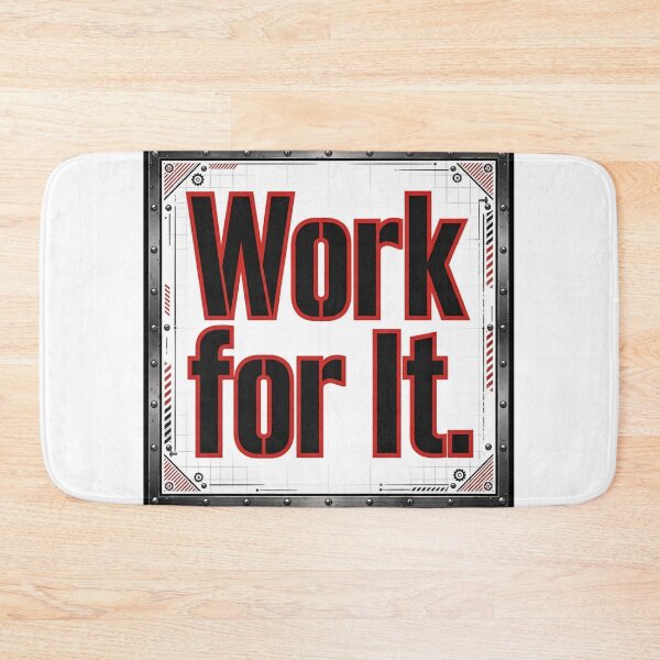 Item preview, Work For It designed and sold by Geordesign.