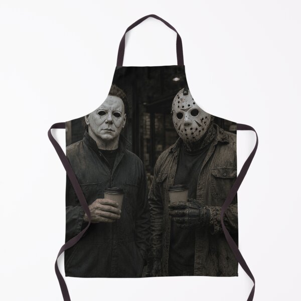 Item preview, Michael Myers Tshirts Jason Voorhees Dunkin Donuts Slasher designed and sold by Hydlaaksmndriss.