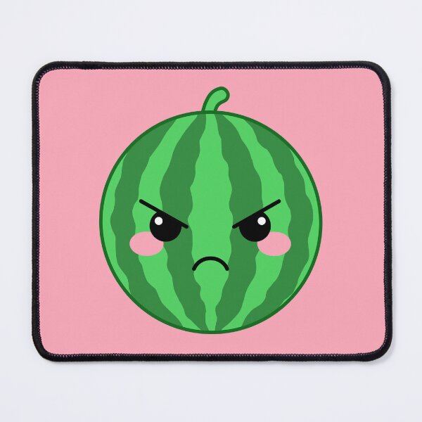Item preview, Grumpy Angry Watermelon designed and sold by SlimyFish.
