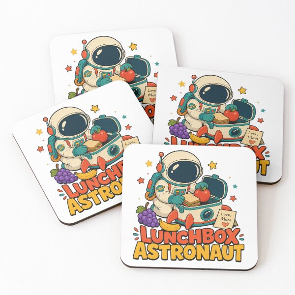 Item preview, Back to School  Lunchbox Astronaut | Funny School Lunch Art designed and sold by Uglyandcute.