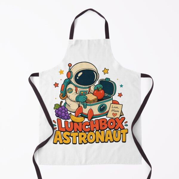 Item preview, Back to School  Lunchbox Astronaut | Funny School Lunch Art designed and sold by Uglyandcute.