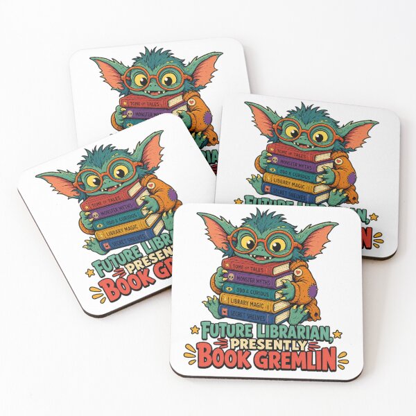 Item preview, Back to School  Future Librarian | Book Gremlin School Art designed and sold by Uglyandcute.