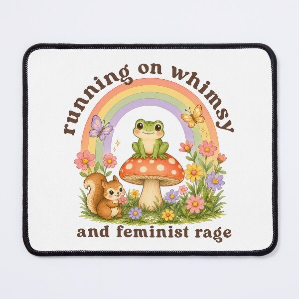 Item preview, whimsy and rage, funny feminist, liberal designed and sold by dariakustocr.