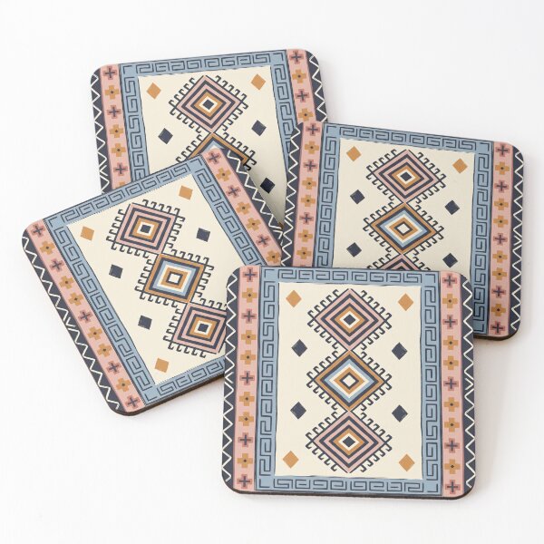 Item preview, Pastel Southwestern Tribal Geometric Art designed and sold by arteresting-art.