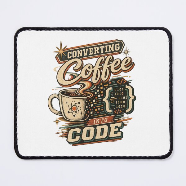 Item preview, Coffee Into Code – Retro Programmer Software Developer Coding Design designed and sold by Retroteez.