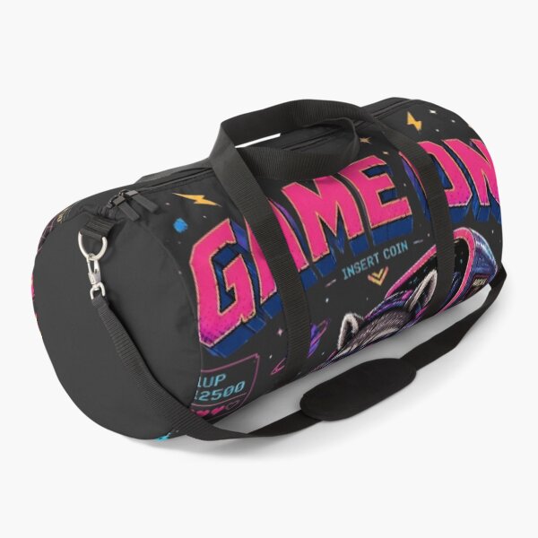 Item preview, Gamer Raccoon Arcade Space Jet - Game On No Lag Just Skill Retro Synthwave designed and sold by LUKOWEAR.