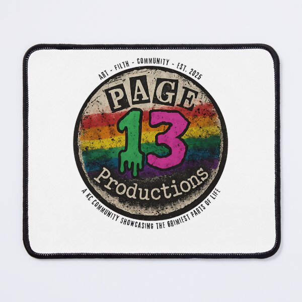 Item preview, Page 13 Productions Rainbow Badge Poster designed and sold by DeadxInside.