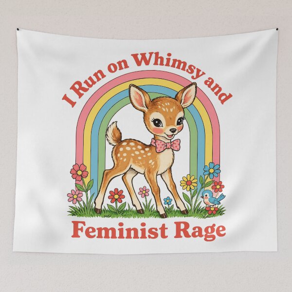 Item preview, Whimsy and Feminist Rage designed and sold by dariakustocr.