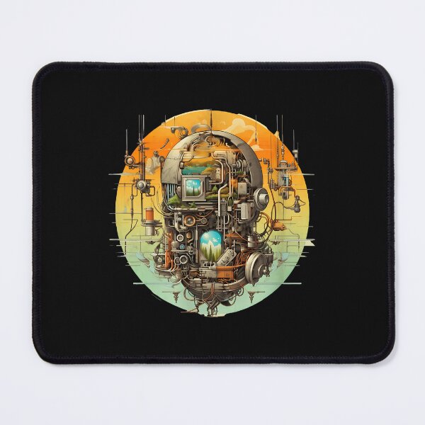 Item preview, Mechanical Head Landscape Interior designed and sold by fruscispake.