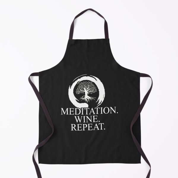 Item preview, Meditation Wine Repeat Tree Zen Enso Circle Graphic designed and sold by wn4uffgjz8h.