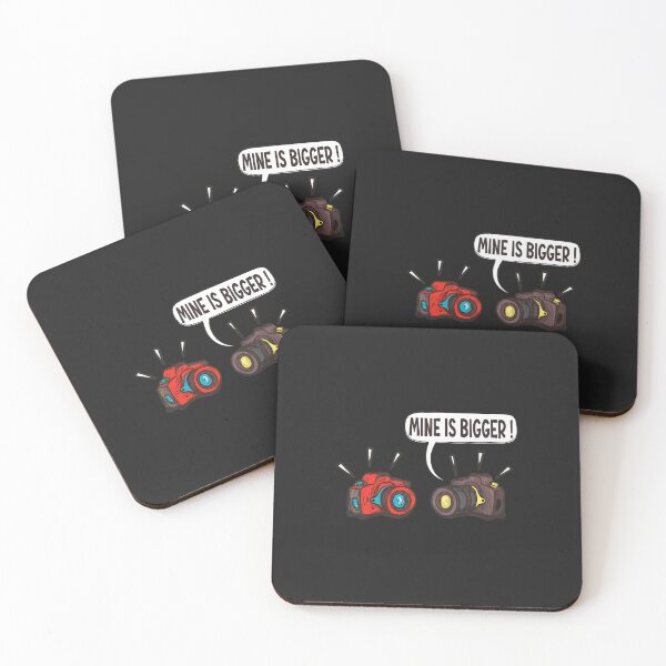 Item preview, Mine is Bigger Camera Humor Photography Gift designed and sold by wn4uffgjz8h.