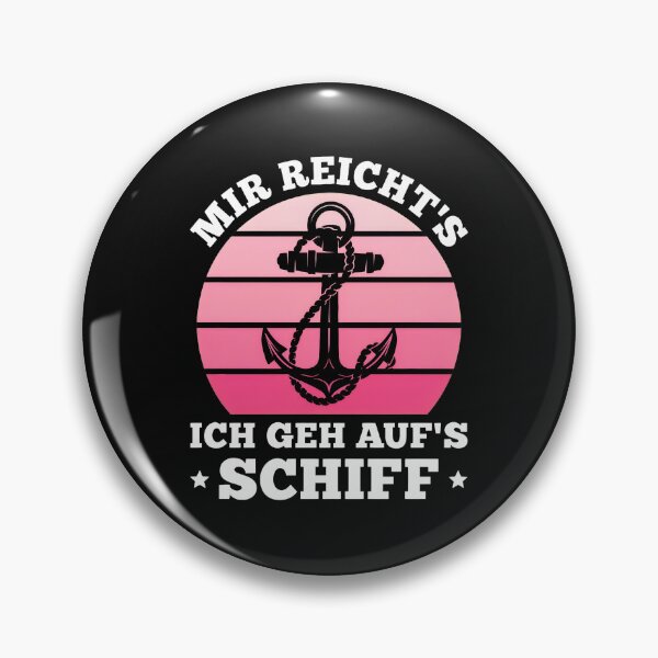 Item preview, Mir Reichts Ich Geh Aufs Schiff Anchor Sunset designed and sold by fruscispake.