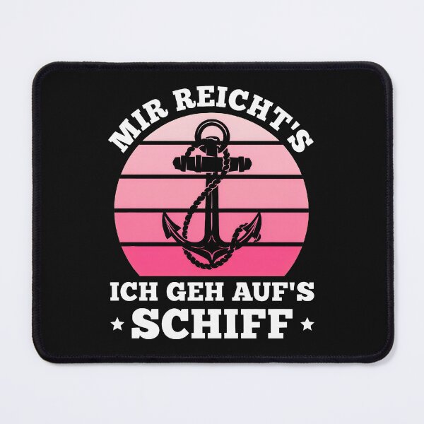 Item preview, Mir Reichts Ich Geh Aufs Schiff Anchor Sunset designed and sold by fruscispake.
