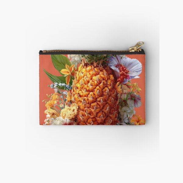 Item preview, Pineapple Tropical Fruits and Flowers designed and sold by Grafititee.