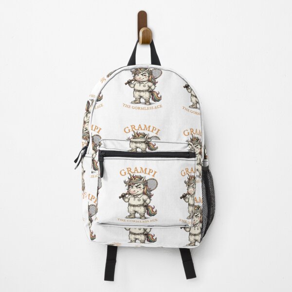 Item preview, Eala Style Grampi Unicorn Tennis Ace - Retro Vintage Sport Illustration designed and sold by Sitred123.