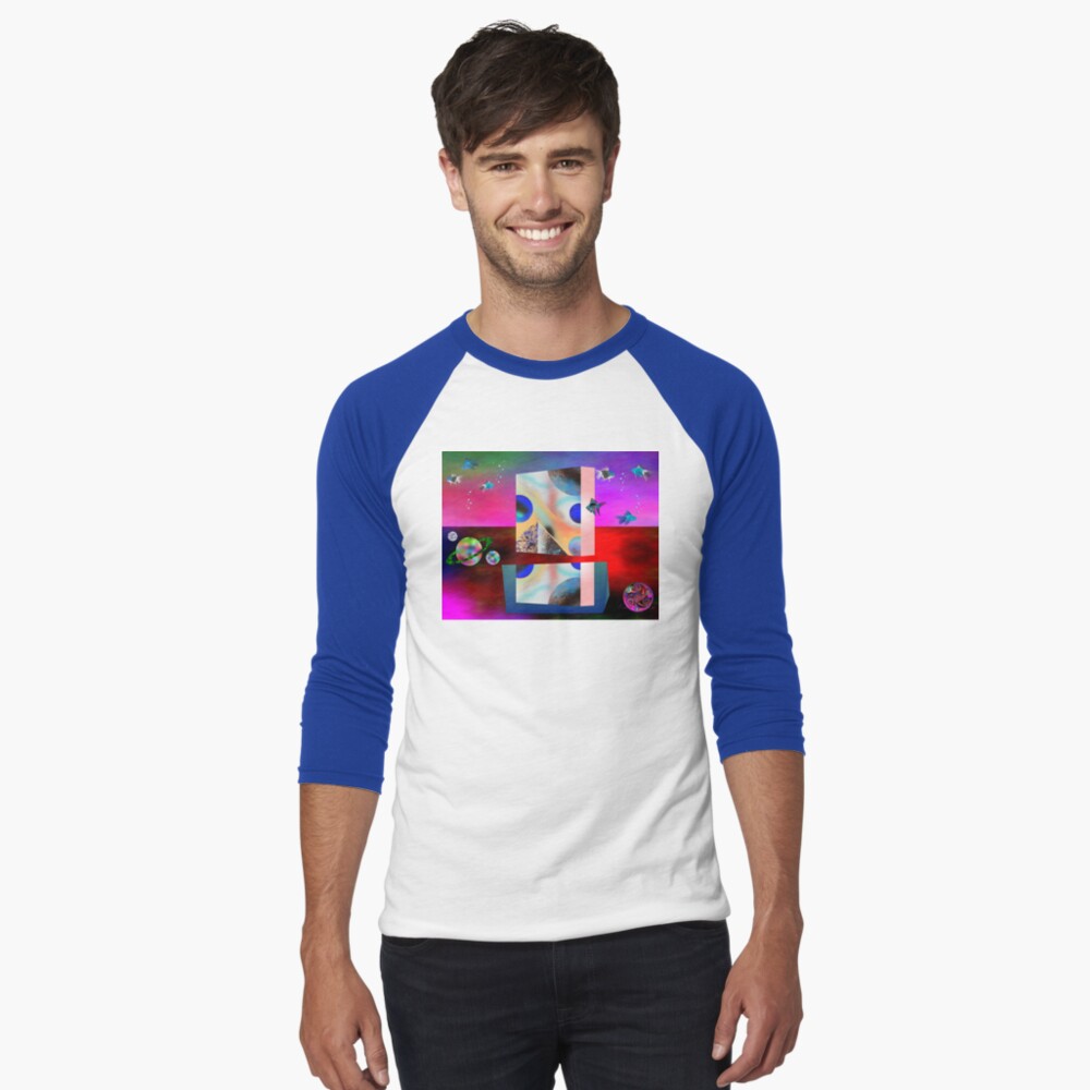 Item preview, Baseball ¾ Sleeve T-Shirt designed and sold by mugglequeen.
