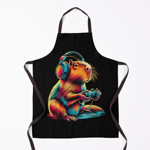 Item preview, Capybaras Gaming - Funny Gamers Capybara designed and sold by IsmaelMay0.