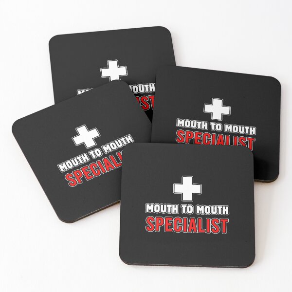 Item preview, Mouth to Mouth Specialist Plus Sign Humor designed and sold by fruscispake.