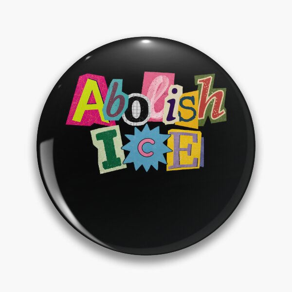 Item preview, Abolish Ice, Liberal Magazine Letters designed and sold by Art-Monnard.