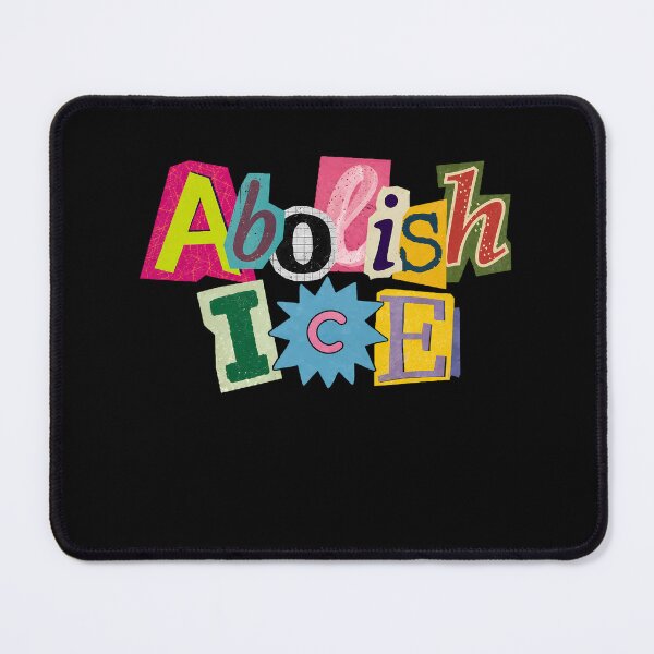 Item preview, Abolish Ice, Liberal Magazine Letters designed and sold by Art-Monnard.