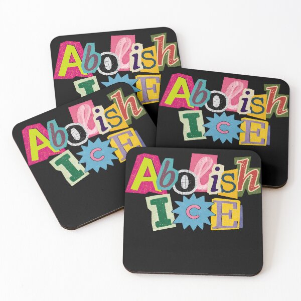Item preview, Abolish Ice, Liberal Magazine Letters designed and sold by Art-Monnard.
