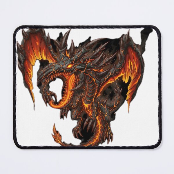 Item preview, Lava Dragon – Molten Fire Dark Fantasy designed and sold by memink.