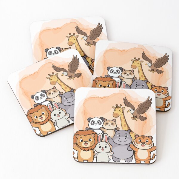 Item preview, Cute Animals Friends - Adorable wildlifes Family  designed and sold by IsmaelMay0.