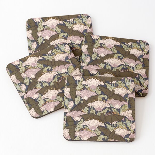 Item preview, Pattern, Bats and Poppies designed and sold by Festive Bug.