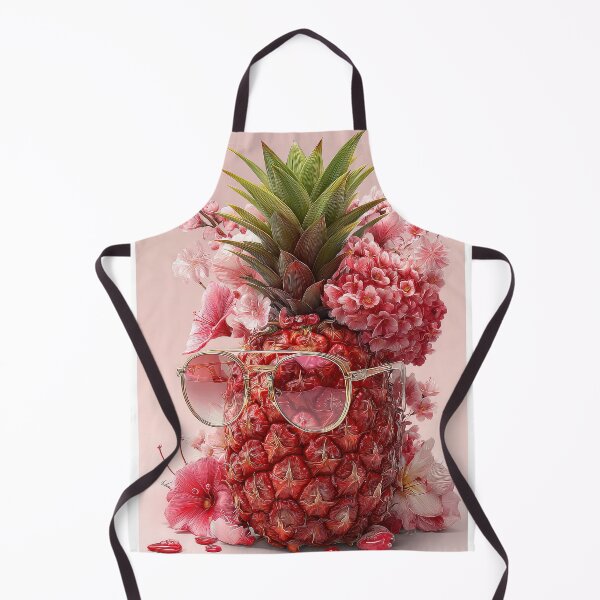 Item preview, Pineapple Tropical Fruits and Flowers designed and sold by Grafititee.