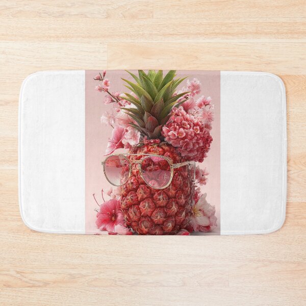 Item preview, Pineapple Tropical Fruits and Flowers designed and sold by Grafititee.