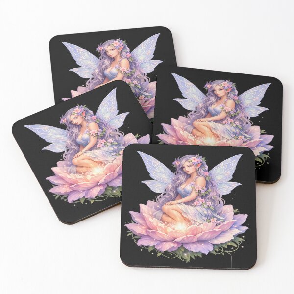 Item preview, Enchanted Flower Fairy – Magical Botanical Fantasy designed and sold by TroviTutto.