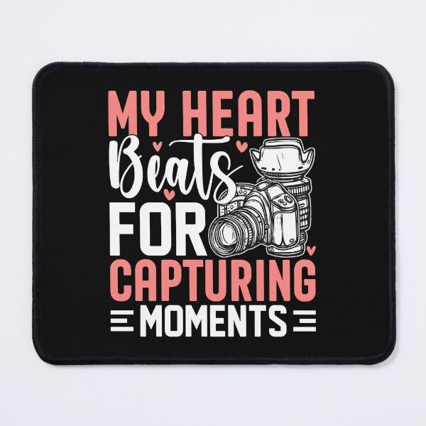 Item preview, My Heart Beats For Capturing Moments Camera Photography designed and sold by fruscispake.