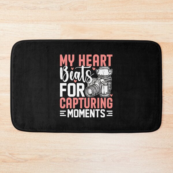 Item preview, My Heart Beats For Capturing Moments Camera Photography designed and sold by fruscispake.